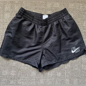 Vintage High Waisted Embroidered Nike Shorts